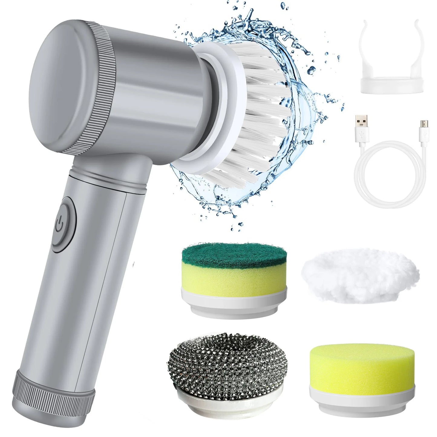 Powerful Electric Cleaning Hand Brush