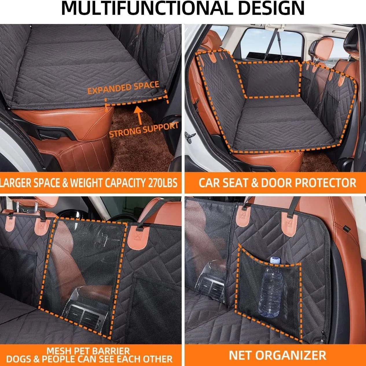 Pet Back Seat Extender